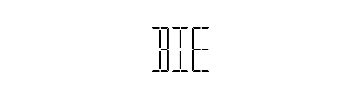 Digital System  Free Fonts Download
