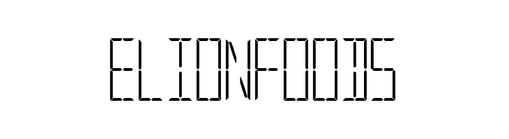 Digital System  Free Fonts Download