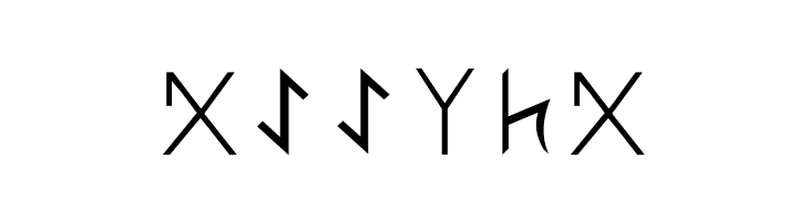 GokturkUnicodeFont  Free Fonts Download