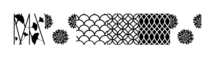 Peoni Patterns  Free Fonts Download