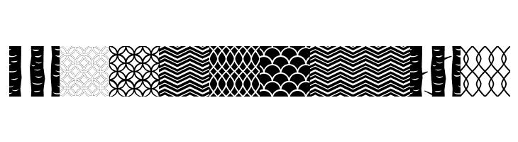 Peoni Patterns  Free Fonts Download