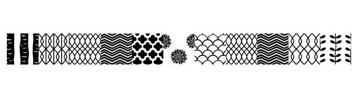 Peoni Patterns  Free Fonts Download
