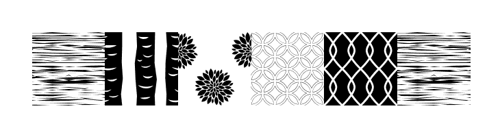 Peoni Patterns  Free Fonts Download