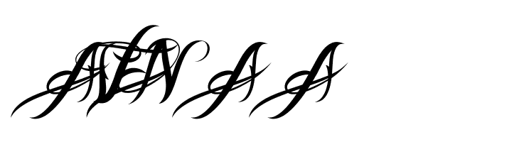 Nina Script  Medium  Free Fonts Download