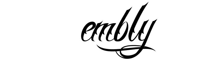 Nina Script  Medium  Free Fonts Download