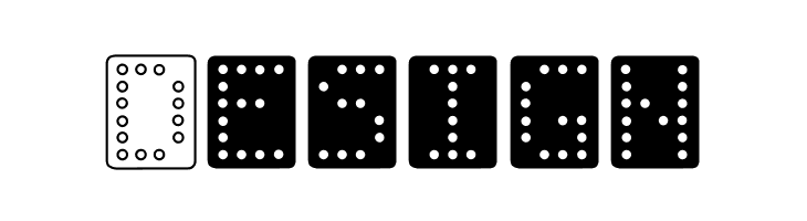 Domino bred  Free Fonts Download
