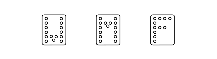 Domino bred  Free Fonts Download
