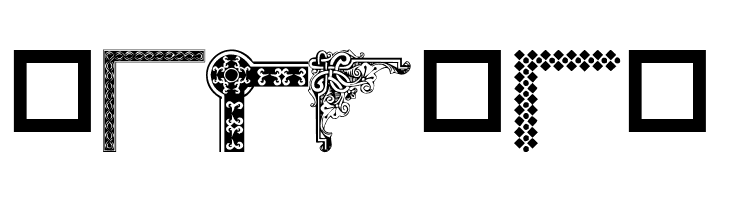 wmcorners2  Free Fonts Download