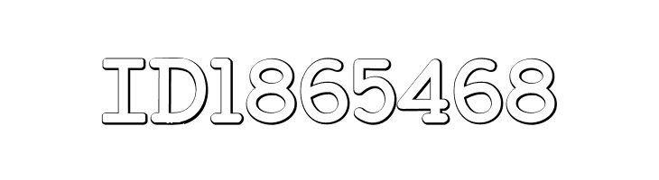 BaltimoreTypewriterBold Beveled  Free Fonts Download