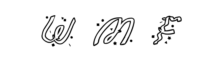 Ruban Extravaganza  Free Fonts Download