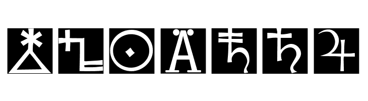 KochsBricksInvers  Free Fonts Download