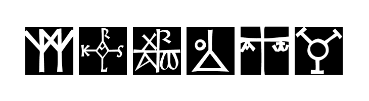 KochsBricksInvers  Free Fonts Download