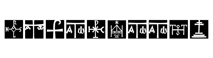 KochsBricksInvers  Free Fonts Download