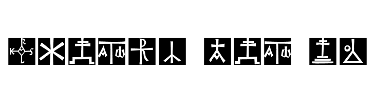 KochsBricksInvers  Free Fonts Download