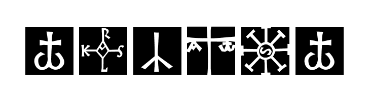 KochsBricksInvers  Free Fonts Download