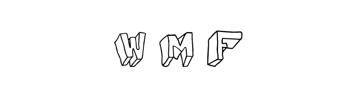 wuwu perspectiva  Free Fonts Download