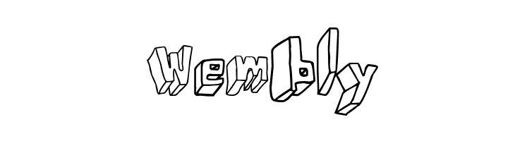 wuwu perspectiva  Free Fonts Download