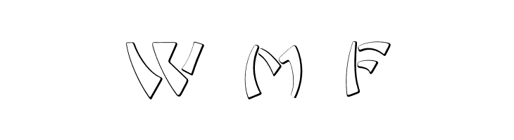 SayonaraBeveled  Free Fonts Download