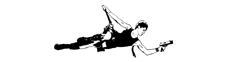 Lara Croft Tomb Raider  Free Fonts Download