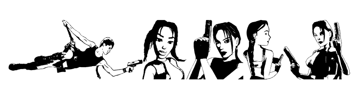 Lara Croft Tomb Raider  Free Fonts Download