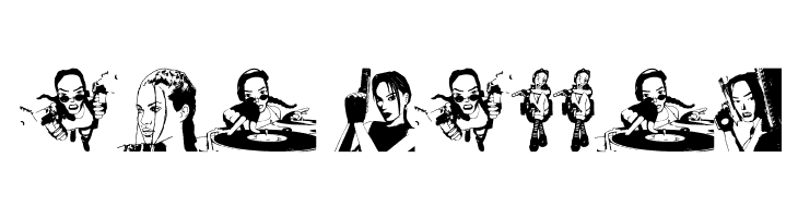 Lara Croft Tomb Raider  Free Fonts Download