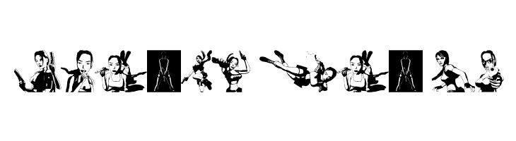 Lara Croft Tomb Raider  Free Fonts Download