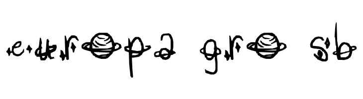 What Planet Are You From  Free Fonts Download