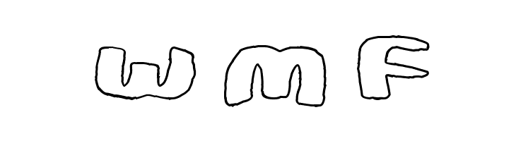 CopyStand hollow  Free Fonts Download