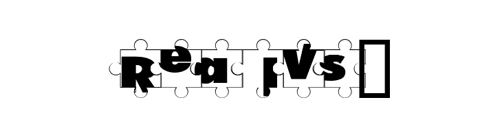 Puzzle Pieces  Free Fonts Download