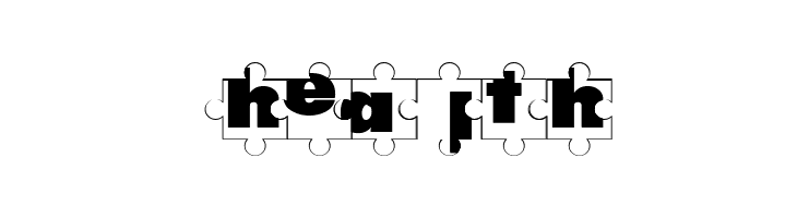 Puzzle Pieces  Free Fonts Download