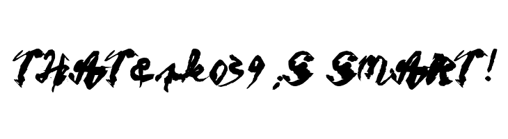 Figure writing  Free Fonts Download