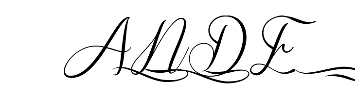 Sverige Script Decorated Demo  Free Fonts Download