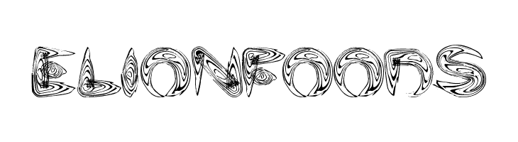 water and gasoline  Free Fonts Download