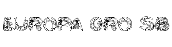 water and gasoline  Free Fonts Download
