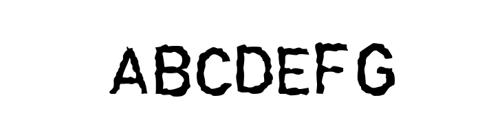 Garbageschrift Thin  Free Fonts Download