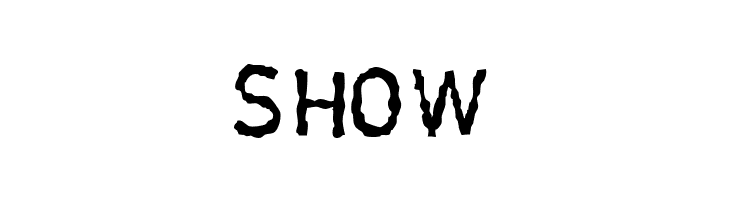 Garbageschrift Thin  Free Fonts Download