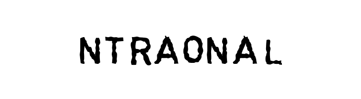 Garbageschrift Thin  Free Fonts Download