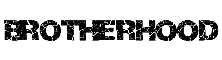 BROTHERHOOD Crackvetica Font
