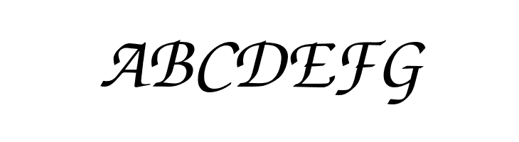 TeXGyreChorus-MediumItalic  Free Fonts Download