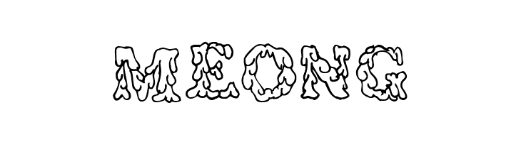 Coulures  Free Fonts Download