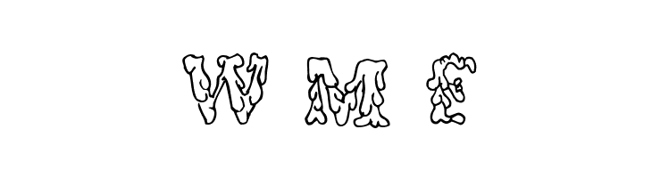 Coulures  Free Fonts Download