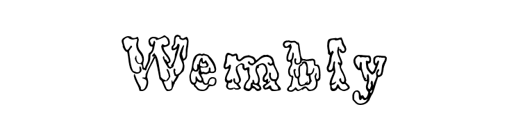 Coulures  Free Fonts Download