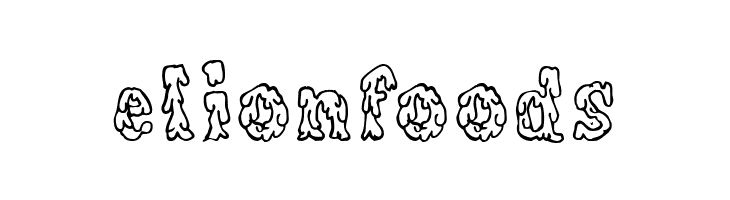 Coulures  Free Fonts Download