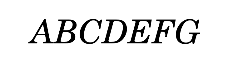 TeXGyreSchola-Italic  Free Fonts Download