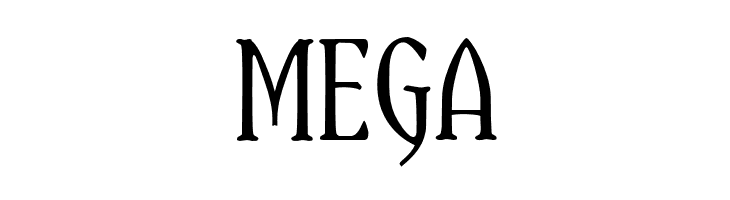 MEGA Yataghan-Regular Font