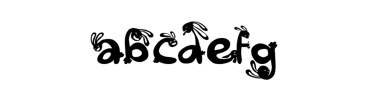 We_Wabbits_quikijiki  Free Fonts Download