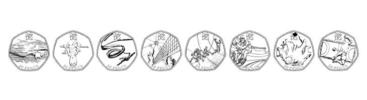 london 2012  Free Fonts Download