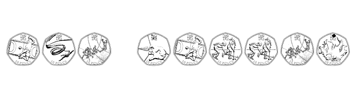 london 2012  Free Fonts Download