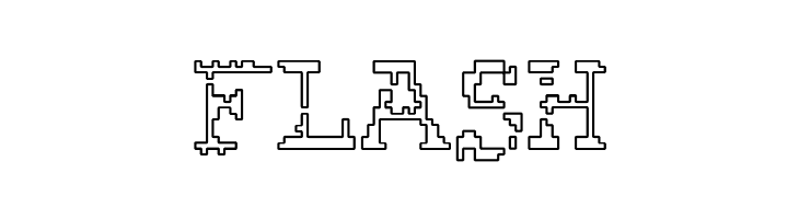 Rubber Biscuit Bevel Outline  Free Fonts Download