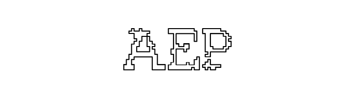 Rubber Biscuit Round Outline  Free Fonts Download